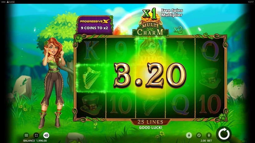 Multi Charm slot screen 2