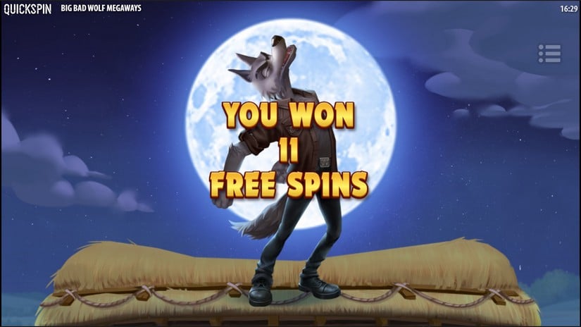 Big Bad Wolf Megaways slot screen 4