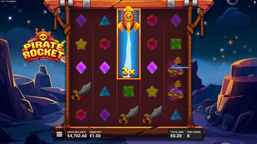 Pirate Rocket slot screen 7