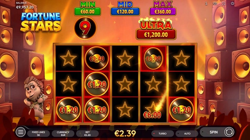 Fortune Stars slot screen 6