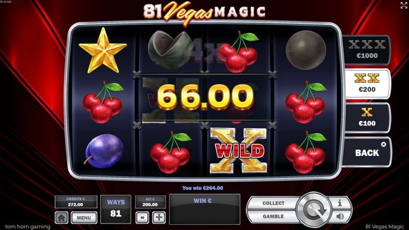 81 Vegas Magic slot screen 5