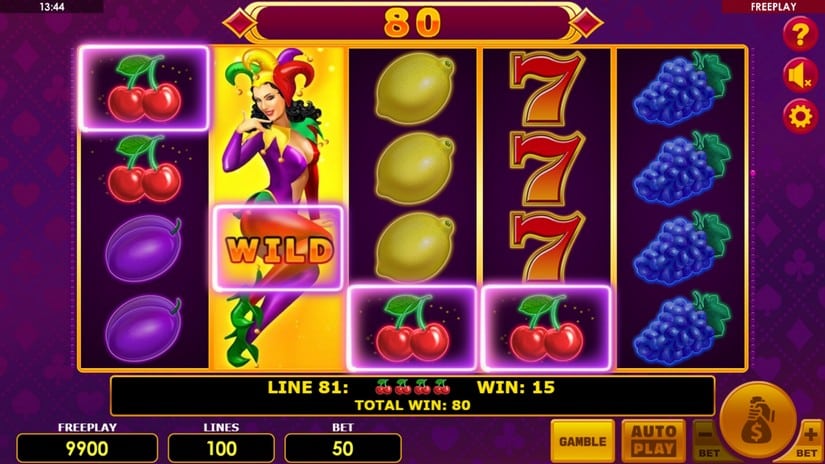 Lucky Joker 100 slot screen 2