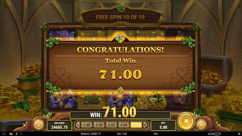 Leprechaun’s Vault slot screen 6