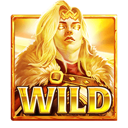 Wild Symbol of Viking Queen Slot