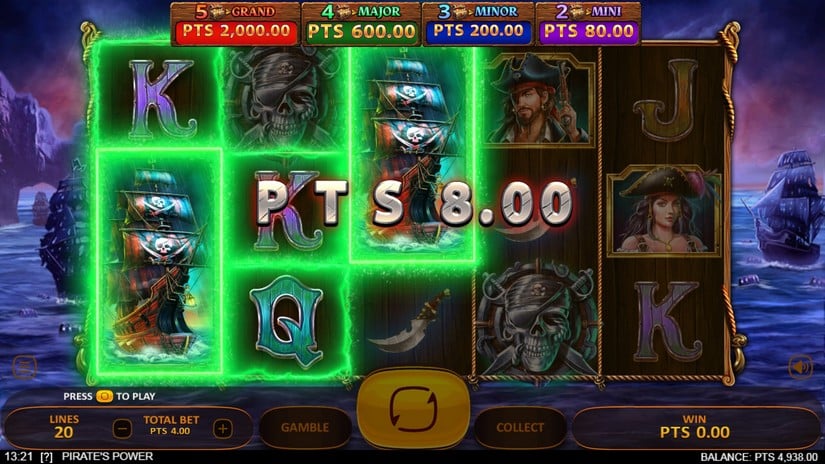 Pirates Power slot screen 3