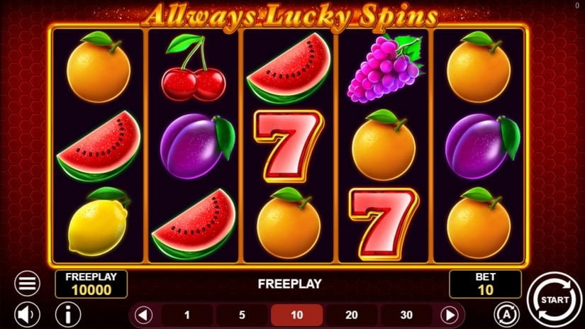 Allways Lucky Spins slot screen 1