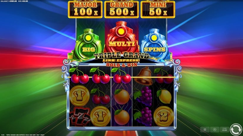 Triple Grand Link Express slot screen 2