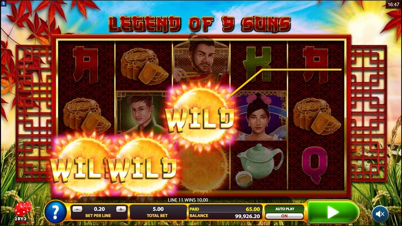 Legend of 9 Suns slot screen 4