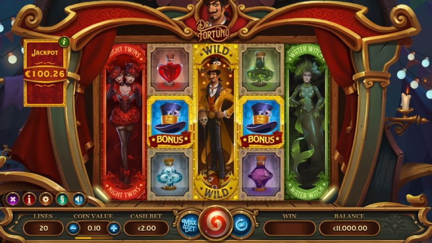 Dr Fortuno slot screen 5