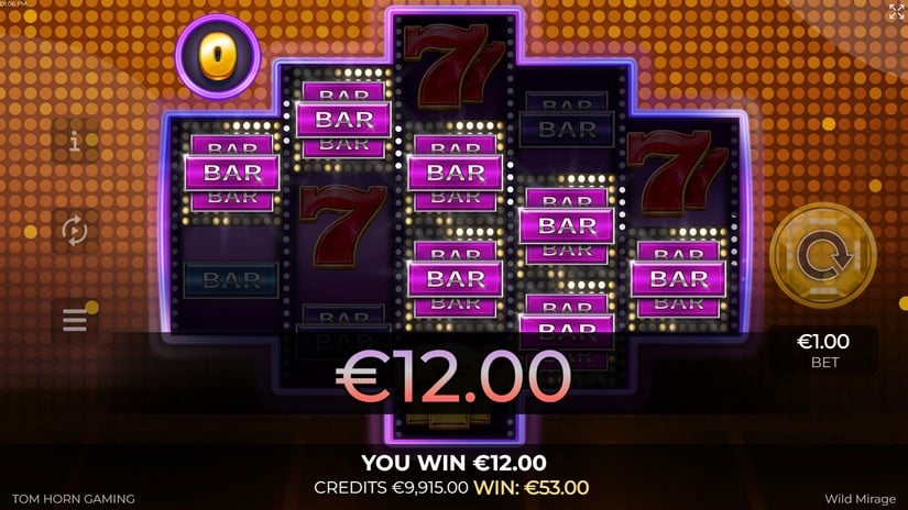 Wild Mirage slot screen 6