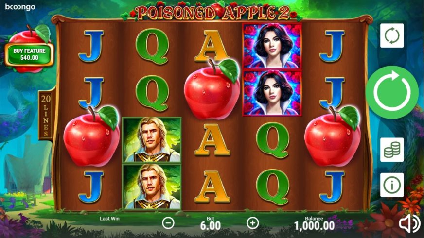 Poisoned Apple 2 slot screen 2