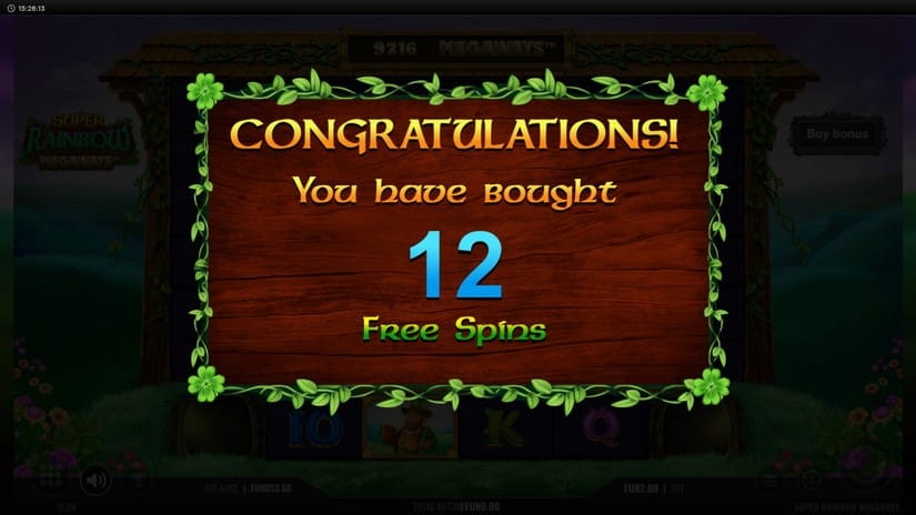 Super Rainbow Megaways slot screen 3