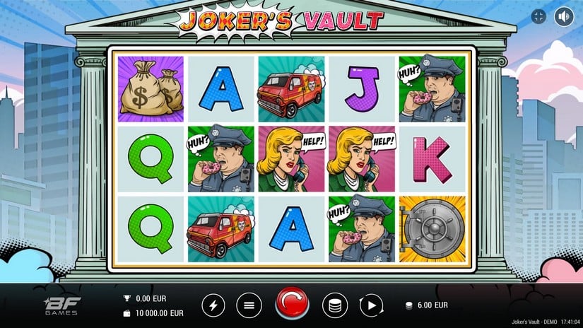 Joker’s Vault slot screen 1