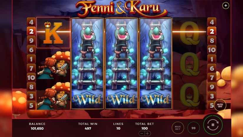 Fenni & Karu slot screen 4