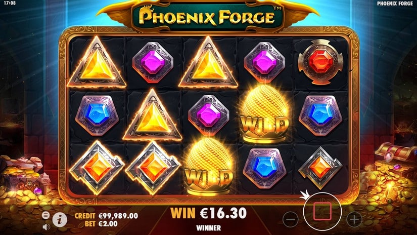 Phoenix Forge slot screen 3
