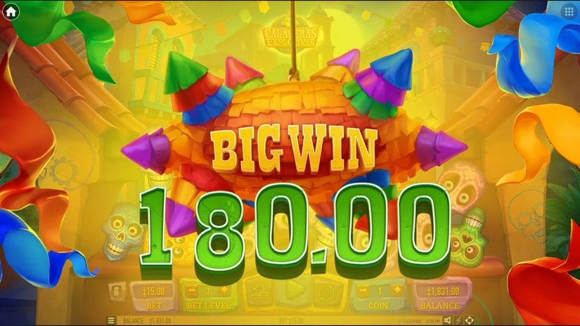 Calaveras Explosivas slot screen 4