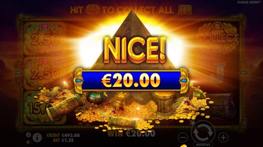 John Hunter and the Tomb of the Scarab Queen slot screen 4