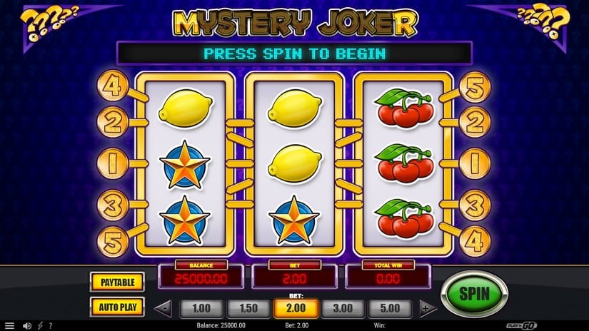 Mystery Joker slot screen 1