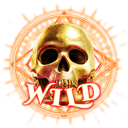 Wild Symbol of Golden Grimoire Slot