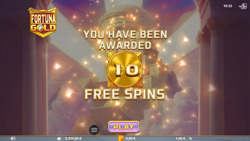 Fortuna Gold slot screen 2