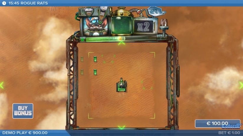 Rogue Rats of Nitropolis slot screen 2