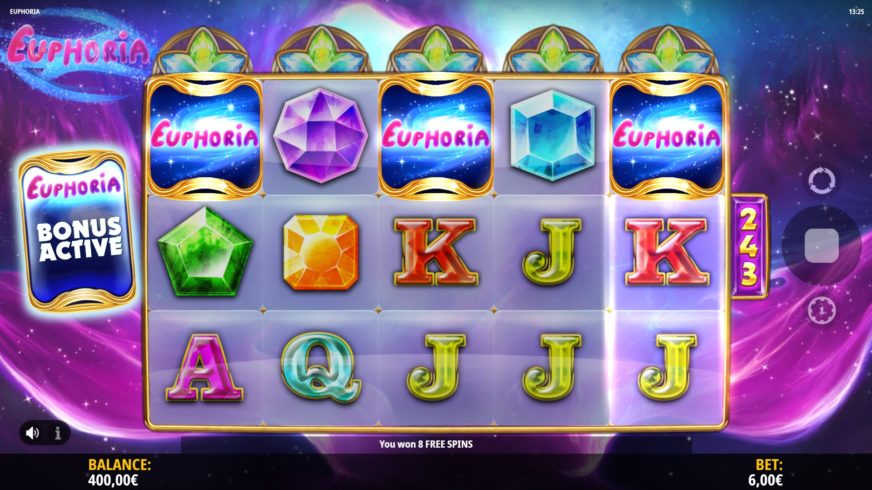 Euphoria slot screen 3