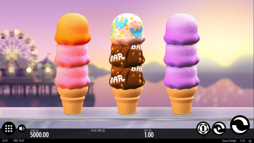 Sunset Delight slot screen 1