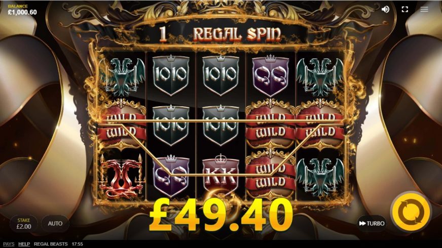 Regal Beasts slot screen 3