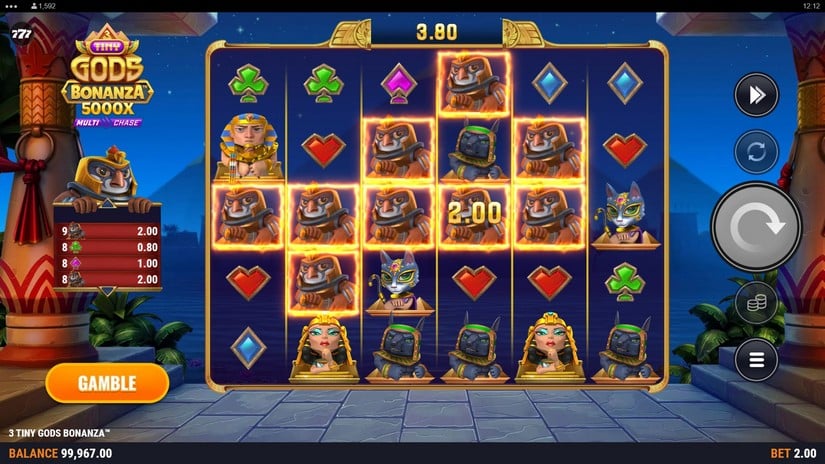 3 Tiny Gods Bonanza slot screen 4