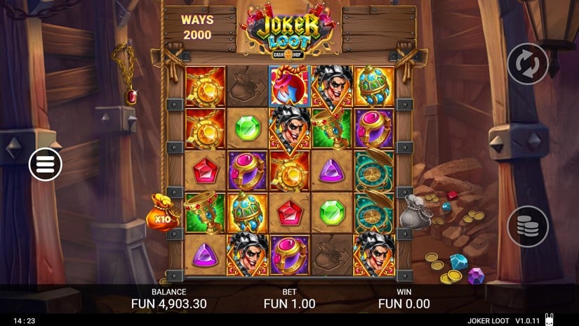 Joker Loot slot screen 3
