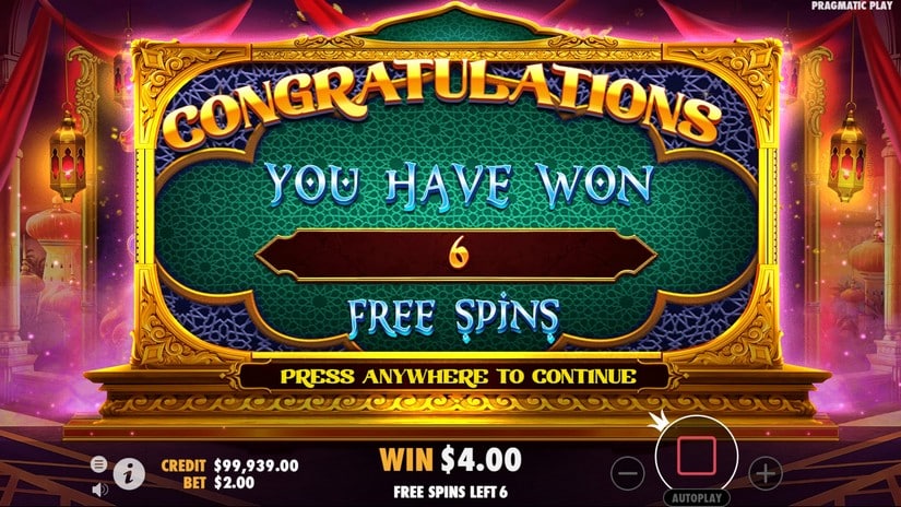 Jasmine Dreams slot screen 5