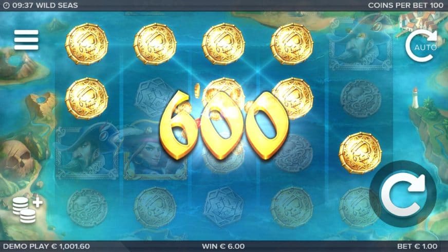 Wild Seas slot screen 3