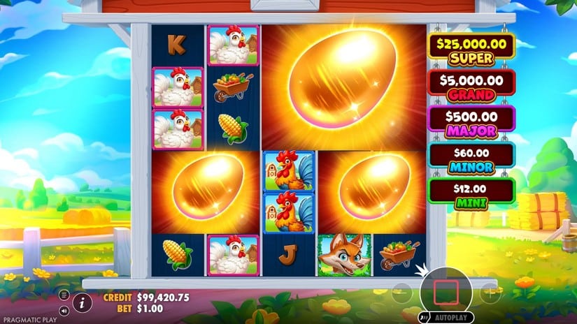 Bigger Barn House Bonanza slot screen 7
