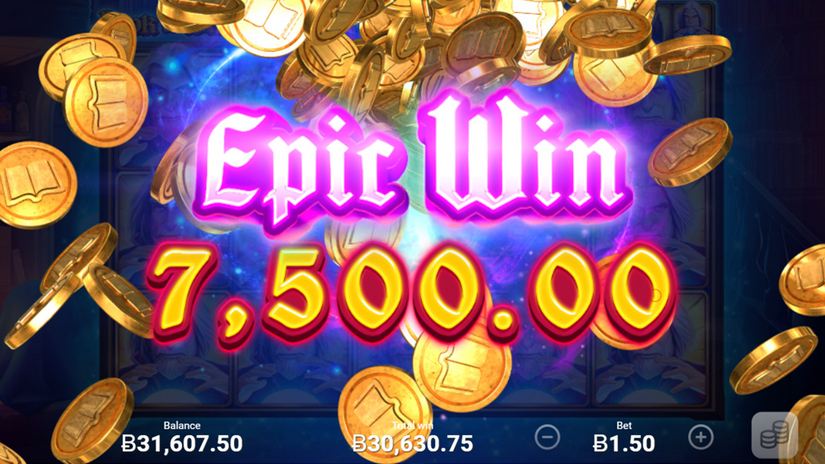 Book of Wizard: Crystal Chance slot screen 5