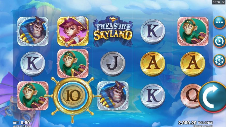 Treasure Skyland slot screen 1