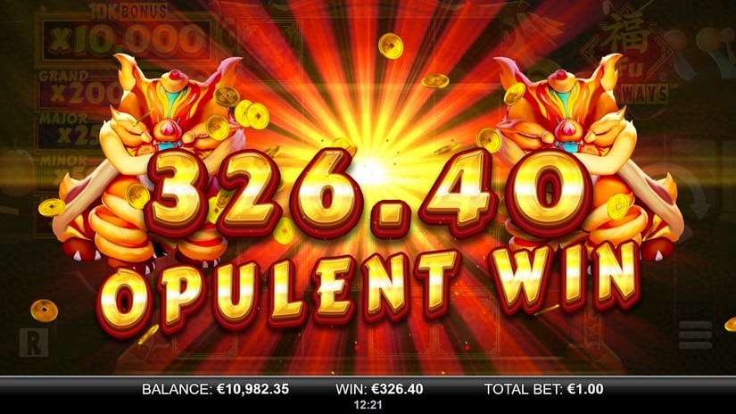 Fu 10K Ways slot screen 6