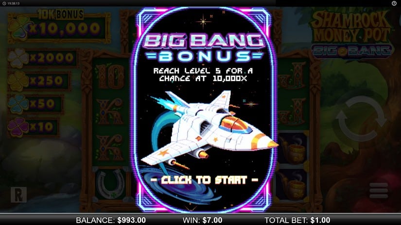 Shamrock Money Pot slot screen 2