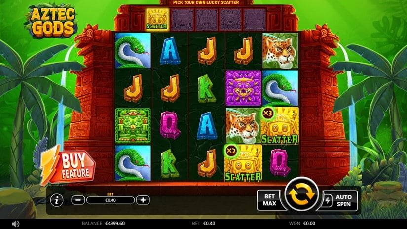Aztec Gods slot screen 1