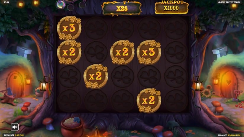 Giggly Greedy Story slot screen 4