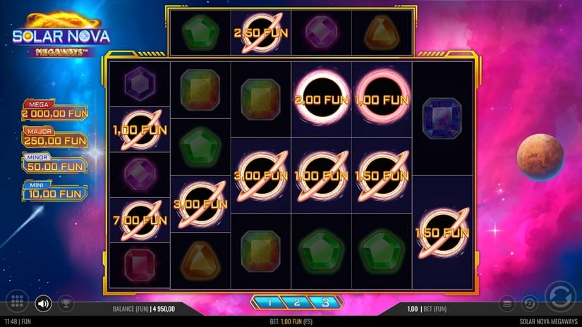 Solar Nova Megaways slot screen 4