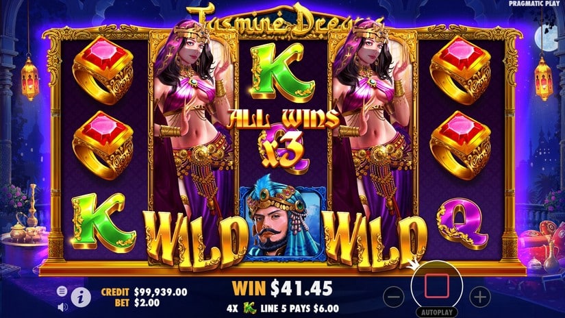 Jasmine Dreams slot screen 7
