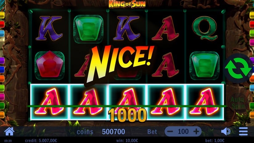 King of Sun slot screen 2
