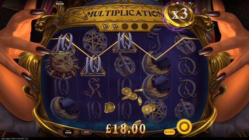 Zaida’s Fortune slot screen 4