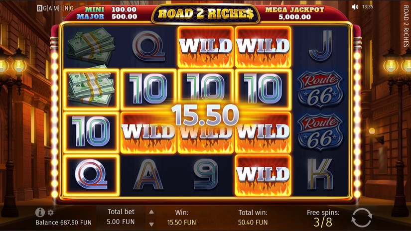 Road 2 Riches slot screen 5