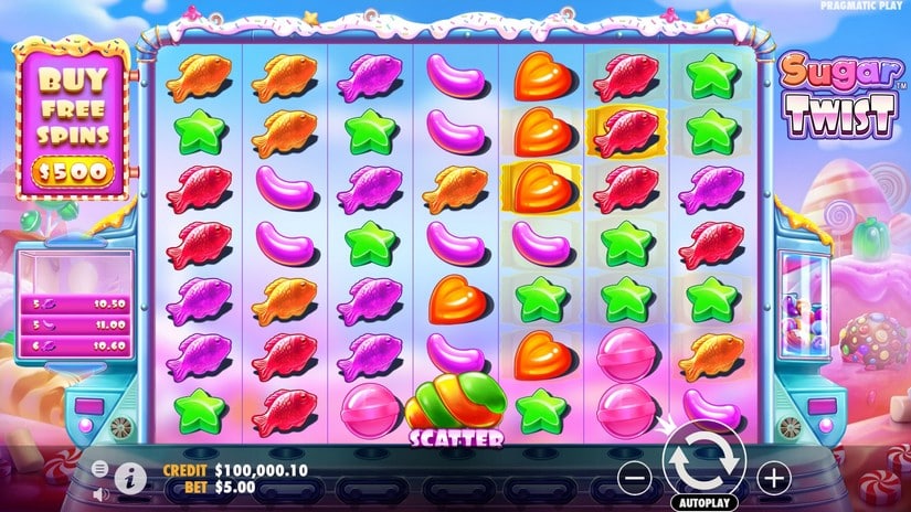 Sugar Twist slot screen 1