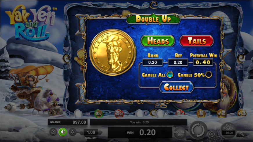 Yak Yeti and Roll slot screen 7