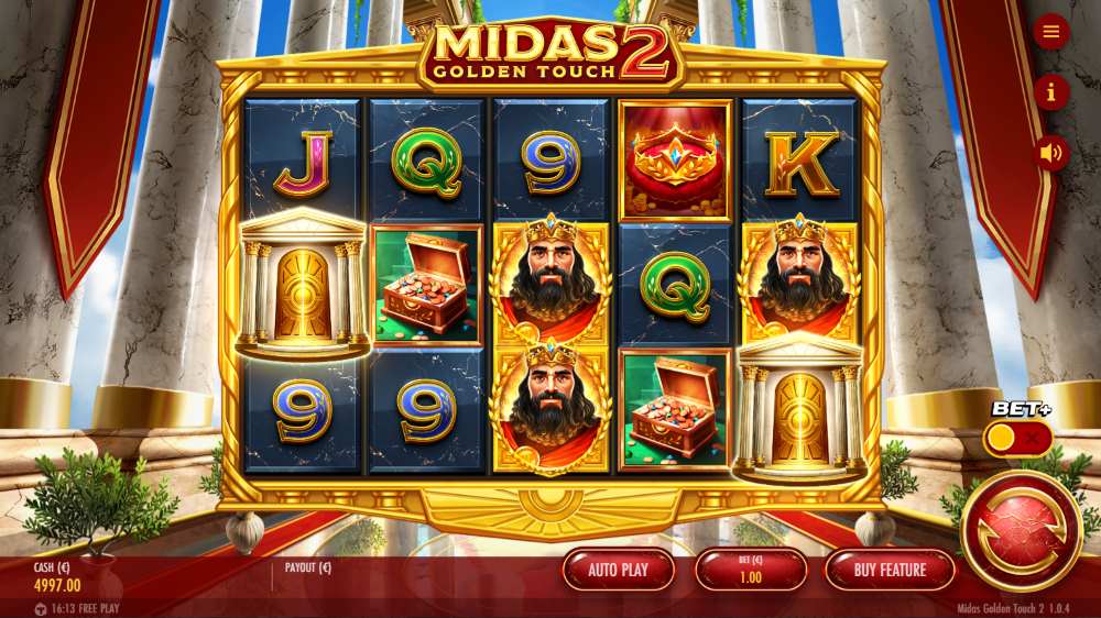 Midas Golden Touch 2 main game