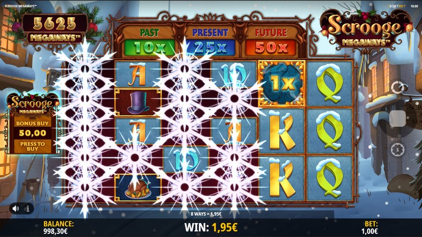 Scrooge Megaways slot screen 3
