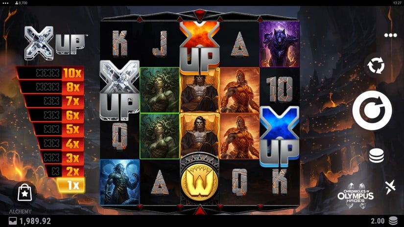 Chronicles of Olympus II – Hades slot screen 1