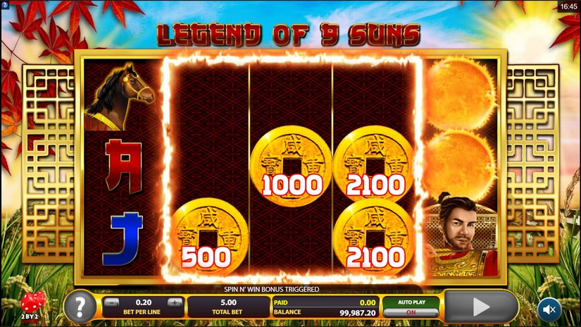 Legend of 9 Suns slot screen 3